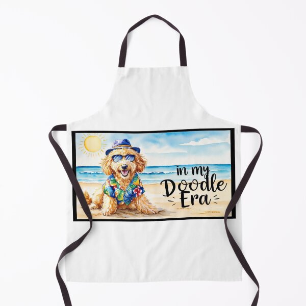Artikelvorschau, Sommer Golden Doodle am Strand entworfen und verkauft von CariRedd.