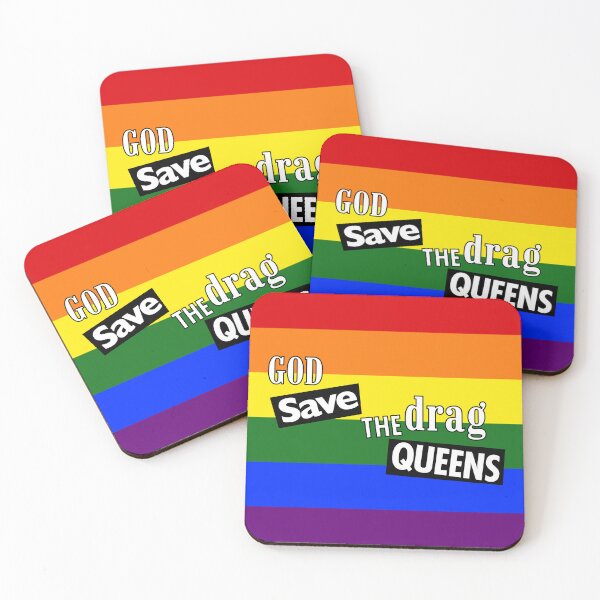Item preview, Rainbow God save the Drag Queens designed and sold by Thelittlelord.
