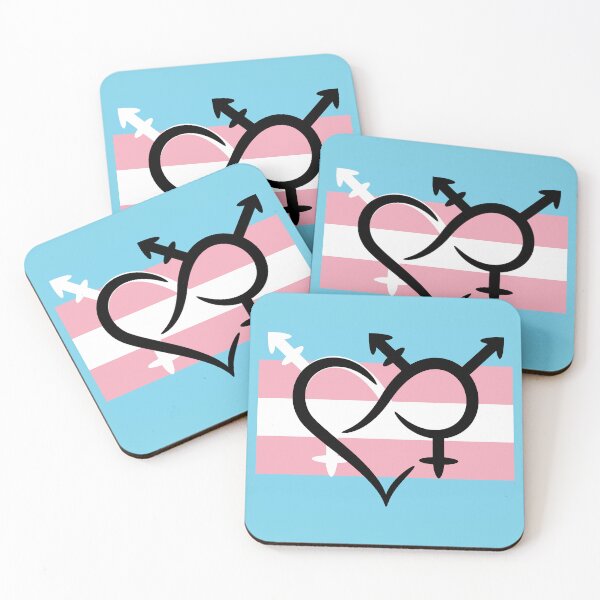 Item preview, Inclusivity & Love Symbol TG Flag designed and sold by Lahila Designs.