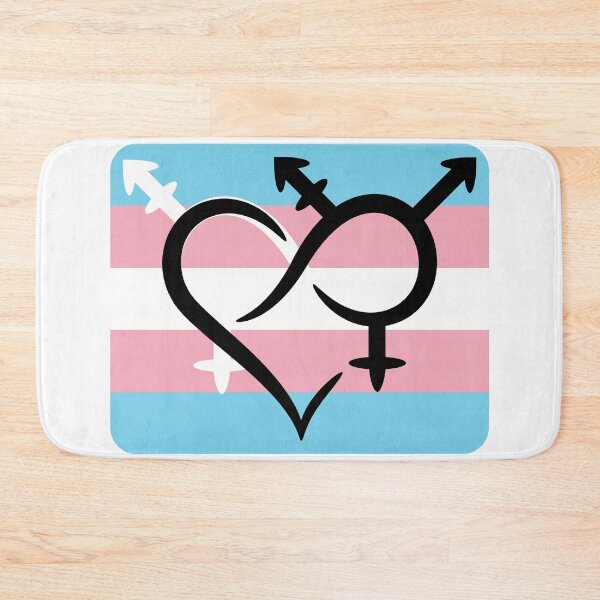 Item preview, Inclusivity & Love Symbol TG Flag designed and sold by Lahila Designs.