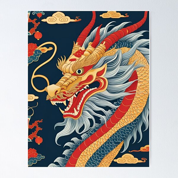 Item preview, Pattern of Eastern Dragons designed and sold by PatronesKawai.