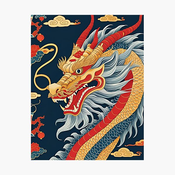 Item preview, Pattern of Eastern Dragons designed and sold by PatronesKawai.