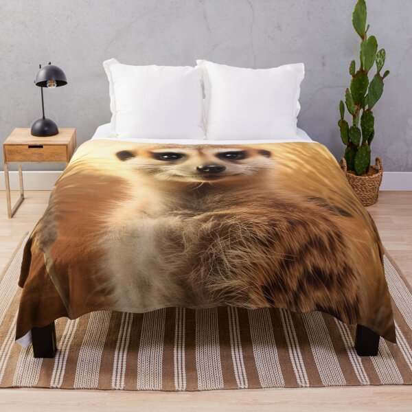 Item preview,  Inquisitive meerkat designed and sold by DrawnThreads.