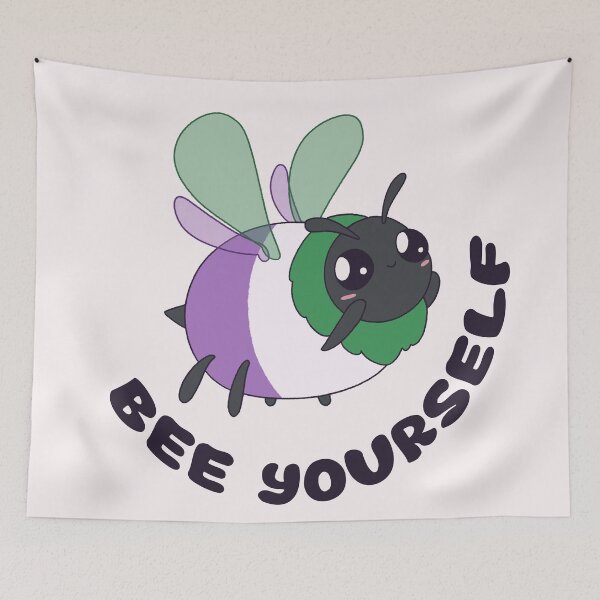 Item preview, Pride: Bee Yourself - Genderqueer designed and sold by BizzyIzzy24.