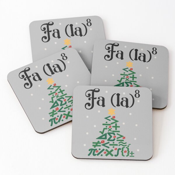 Item preview, Funny Math Teacher Christmas Tree – Geeky Holiday Design for STEM Lovers designed and sold by thistledewcraft.