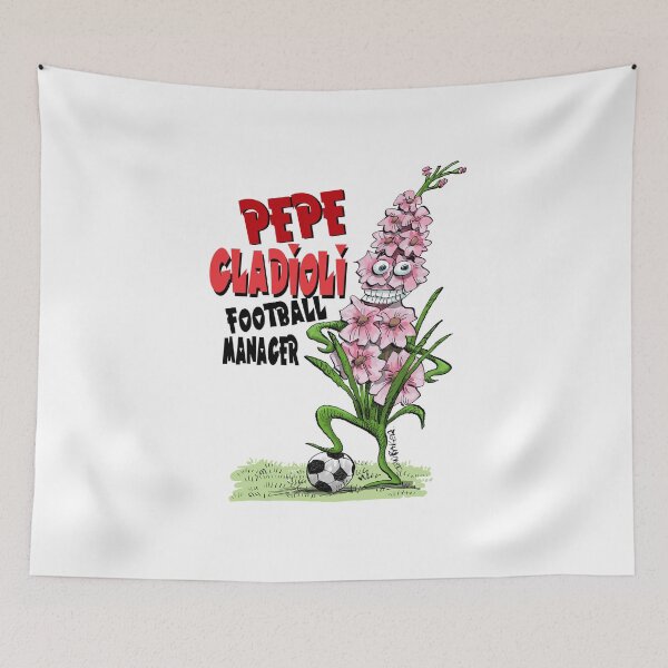 Item preview, Pepe Gladioli Football Manager designed and sold by IanBakerToons.