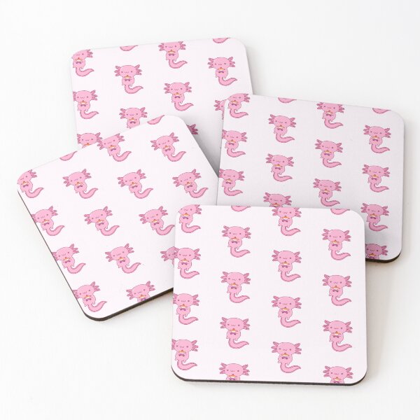 Item preview, Subtle Lesbian Pride Axolotl | Pink Lesbian Flag  designed and sold by lea-lani.