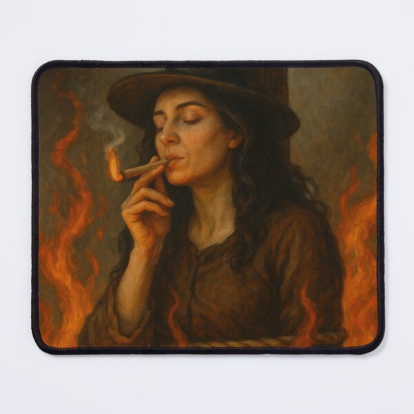 Item preview, Witch Embraces Fire to Light Up designed and sold by Boriken Brujas.