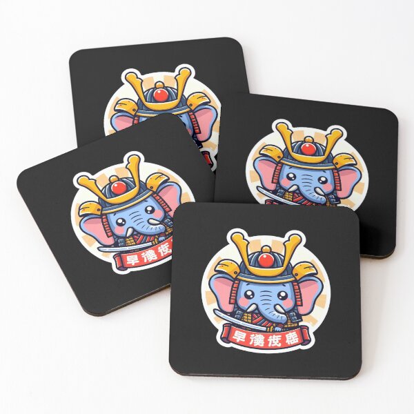 Item preview, elephant samurai designed and sold by EuropeanPrints.