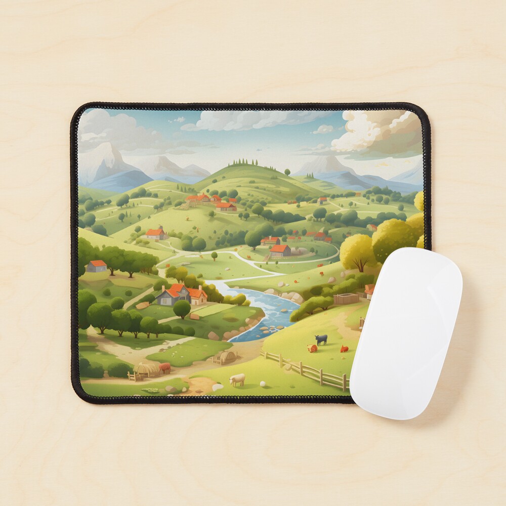 Item preview, Mouse Pad designed and sold by DrawnThreads.