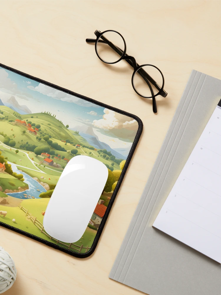 Thumbnail 3 of 5, Mouse Pad, Rustic Bliss designed and sold by DrawnThreads.