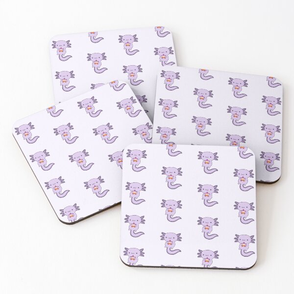 Item preview, Subtle Lesbian Pride Axolotl | Lavender Lesbian Flag  designed and sold by lea-lani.