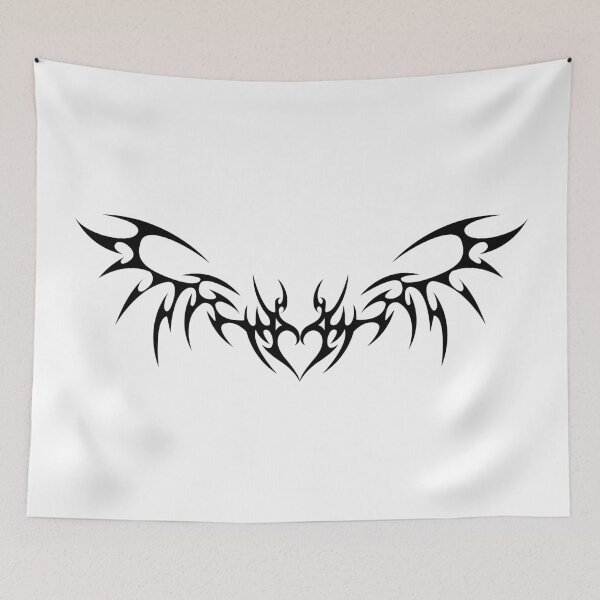 Item preview, Cyber Devil Heart. Tribal designed and sold by Tribalgothss.