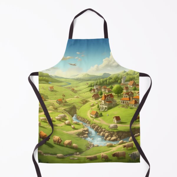 Item preview, Rural Tranquility designed and sold by DrawnThreads.