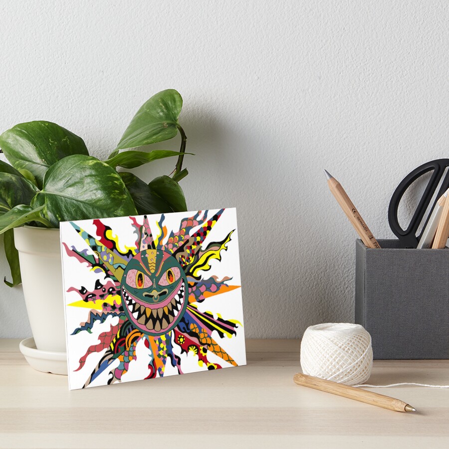 Item preview, Art Board Print designed and sold by RulerRad.