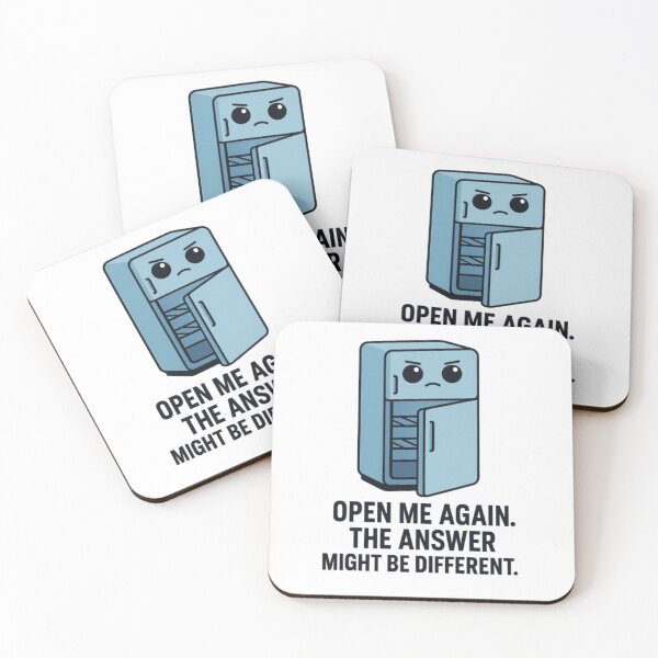 Item preview, Cute fridge open me again designed and sold by Hoops and Movie Sticks.