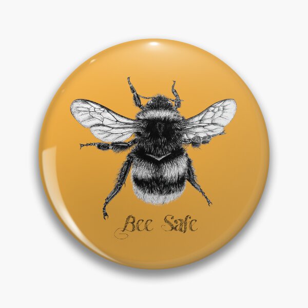 Item preview, Bee Safe Illustration designed and sold by NLaRosaArt.