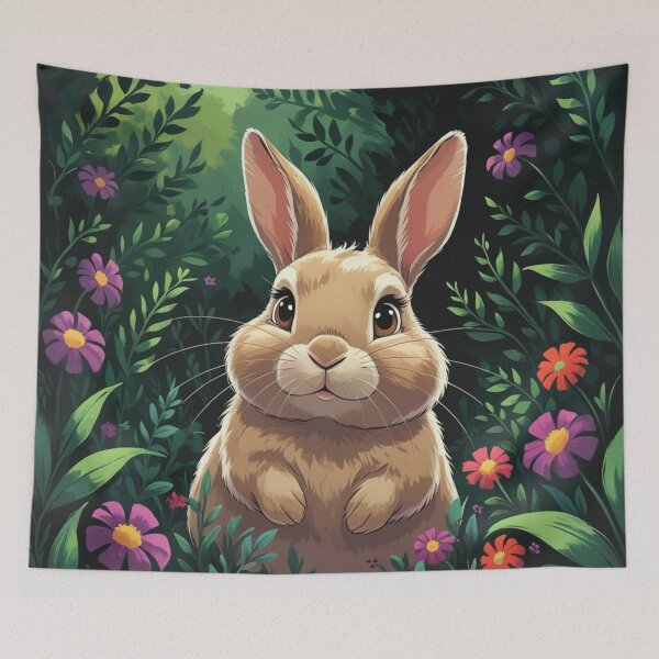 Item preview, Cute and adorable Bunny standing waiting for a cuddle designed and sold by Nature's Palette.
