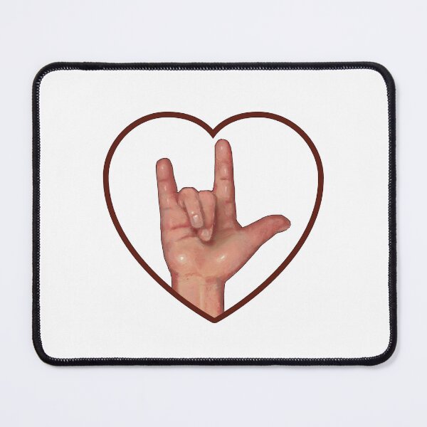 Item preview, Hand Making Sign for I Love You, American Sign Language, ASL, Deafness designed and sold by JoyfulWhimsy.