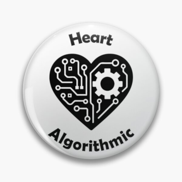 Item preview, Heart Algorithmic | Love Meets Logic designed and sold by Lily's World.