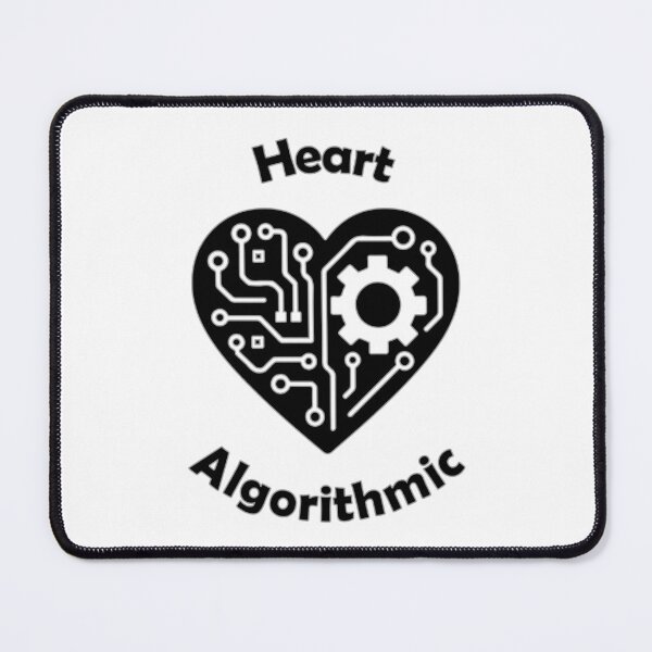 Item preview, Heart Algorithmic | Love Meets Logic designed and sold by Lily's World.