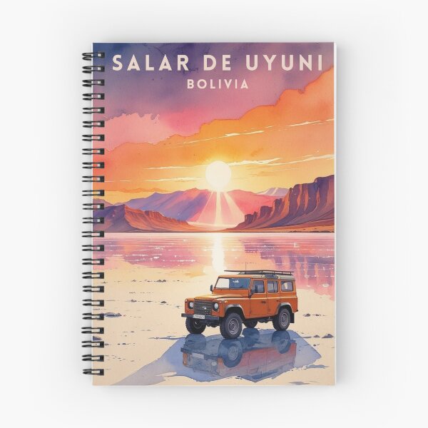 Item preview, Cartel del Salar de Uyuni, Arte de Bolivia, Imán de viaje de América del Sur designed and sold by Bits & Bops Boutique.
