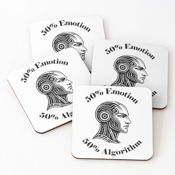 Item preview, 50% Emotion – 50% Algorithm | Human-Tech Balance designed and sold by Lily's World.