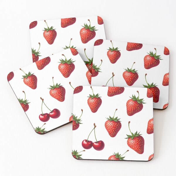 Item preview, Strawberries and cherries  designed and sold by Khala.