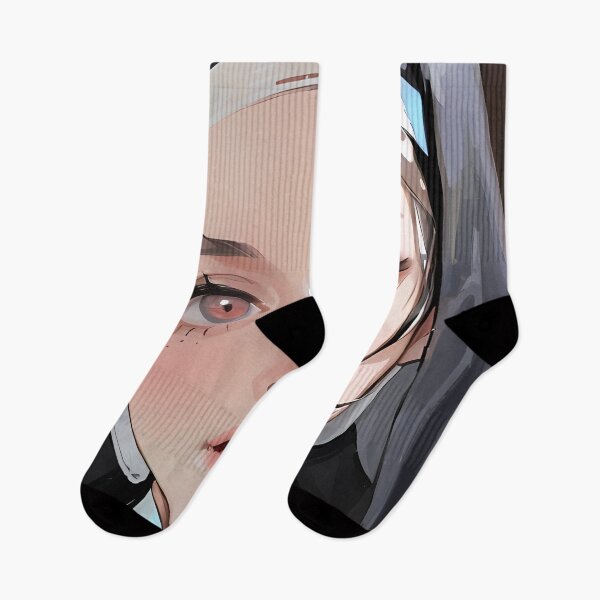 Item preview, Rosy-Eyed Reverie – Cute Anime Nun Close-Up designed and sold by Boohoo Beach.