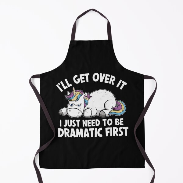 Item preview, Dramatic Unicorn: Funny & Sarcastic Mood Design designed and sold by Moad Fahim.
