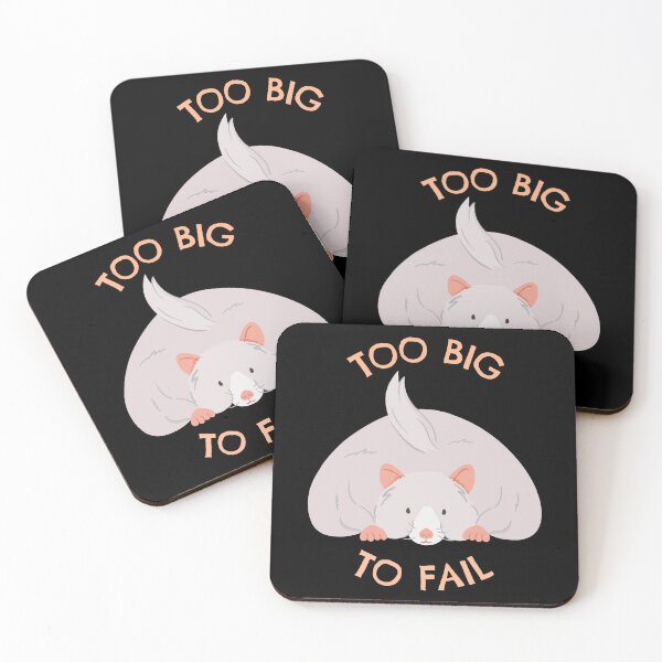 Item preview, Too Big To Fail Funny designed and sold by Harmonick-Tees.