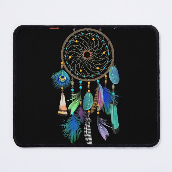 Item preview, Watercolor Feathers Dream Catcher designed and sold by CheriesArt.