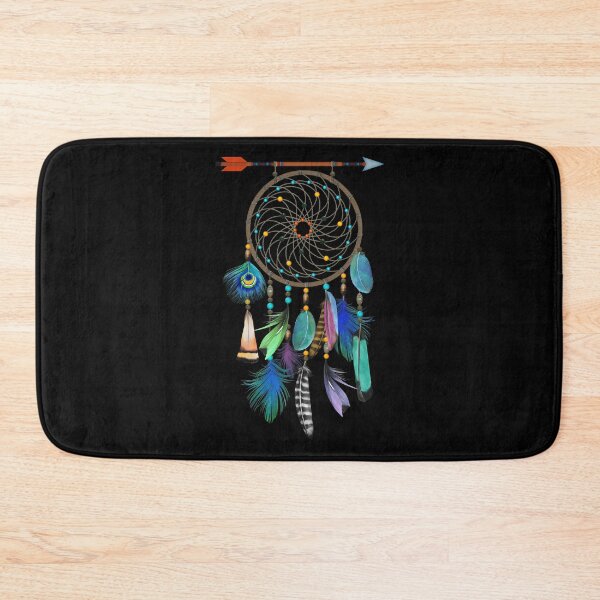 Item preview, Watercolor Feathers Dream Catcher designed and sold by CheriesArt.