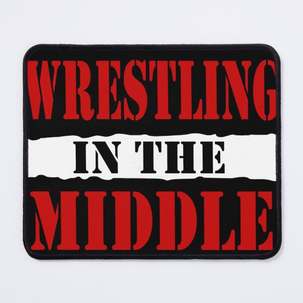 Item preview, Wrestling in the Middle (BIG VERSION) 'RAW IS WAR' style logo designed and sold by WrestlingMiddle.