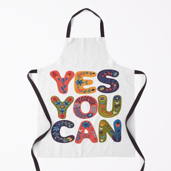 Item preview, Yes You Can: Bright Floral Inspiration designed and sold by Moad Fahim.