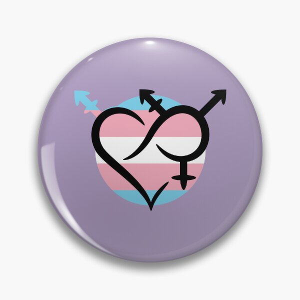 Item preview, Inclusivity & Love Symbol TG Flag Circle designed and sold by Lahila Designs.