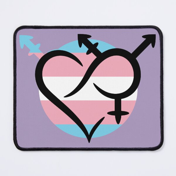 Item preview, Inclusivity & Love Symbol TG Flag Circle designed and sold by Lahila Designs.