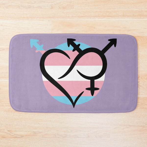 Item preview, Inclusivity & Love Symbol TG Flag Circle designed and sold by Lahila Designs.