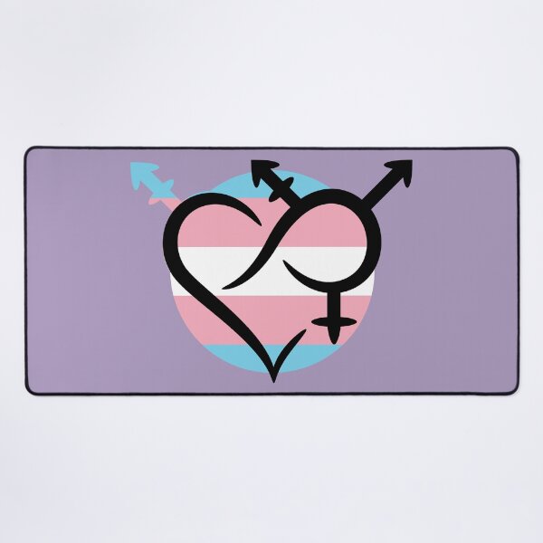 Item preview, Inclusivity & Love Symbol TG Flag Circle designed and sold by Lahila Designs.