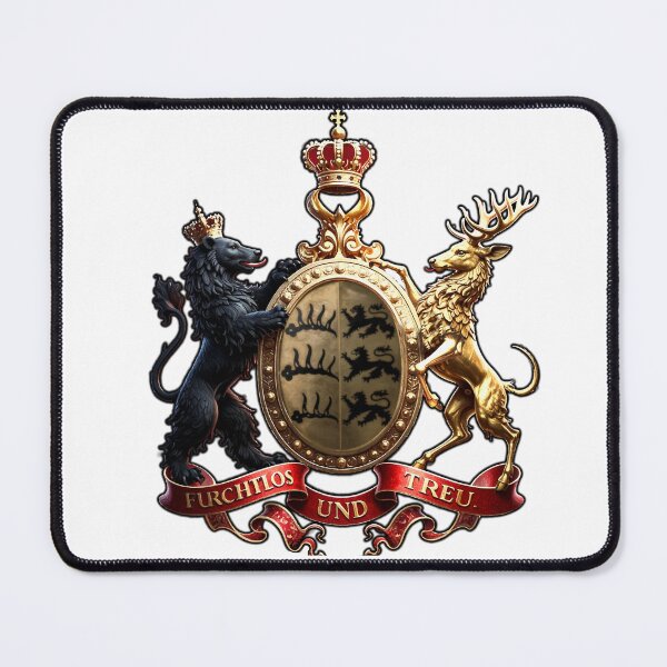 Item preview, Kingdom of Württemberg (Coat of Arms) designed and sold by Stabile Klamotten.