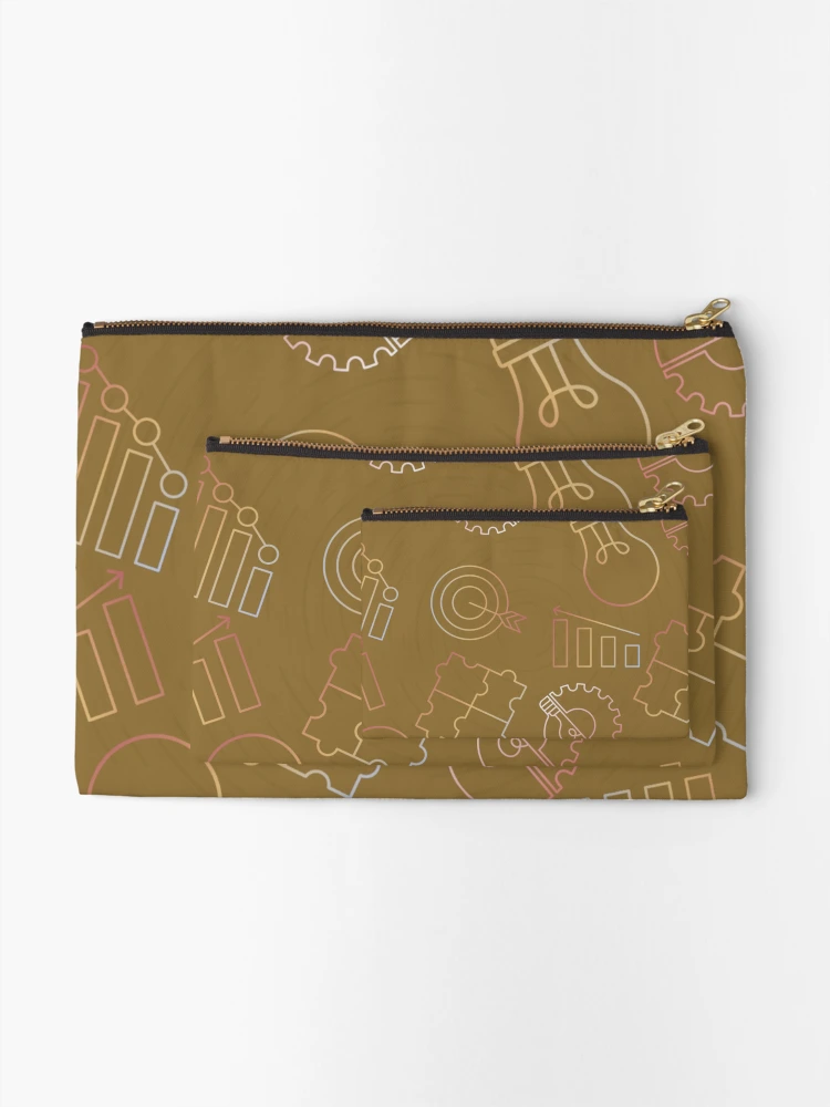 Thumbnail 2 of 4, Zipper Pouch, Creative Pattern designed and sold by ThreadSass.