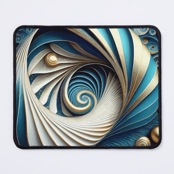 Item preview, Colorful Abstract Fibonacci Art 179 designed and sold by Vicky Brago-Mitchell®.