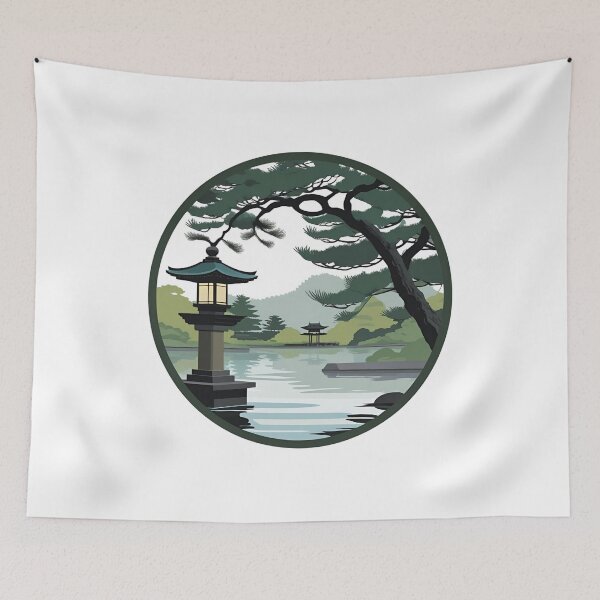 Item preview, Kanazawa Garden Scene designed and sold by SignumShop.