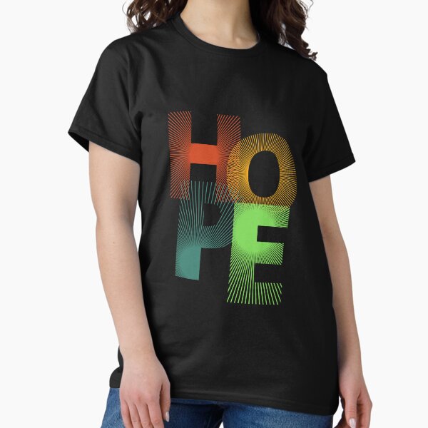 Artikel-Vorschau von Strahlende HOPE Typografie Burst, designt und verkauft von bravo200.