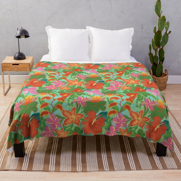 Item preview, Tropical Flowers designed and sold by MarcyBrennanArt.