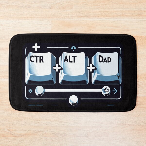 Item preview, Ctrl Alt Dad Funny Gift Idea for Father's Day designed and sold by RitiDesigns.
