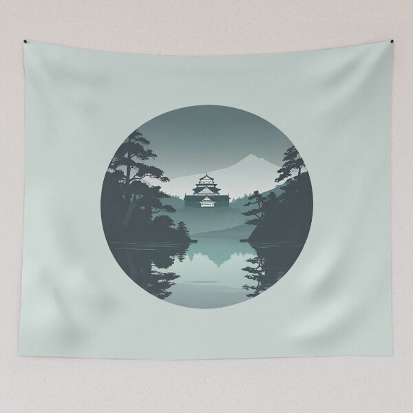 Item preview, Matsue Castle View designed and sold by SignumShop.