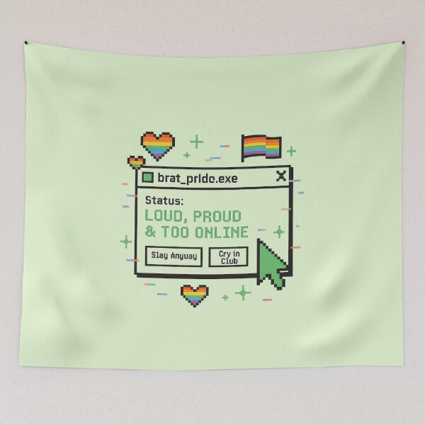 Item preview, Brat pride designed and sold by BritPoPBrat.