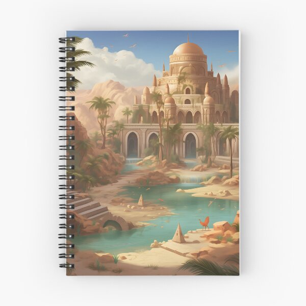 Item preview, Mirage Mystique: Whispers of the Ancient Oasis designed and sold by DrawnThreads.