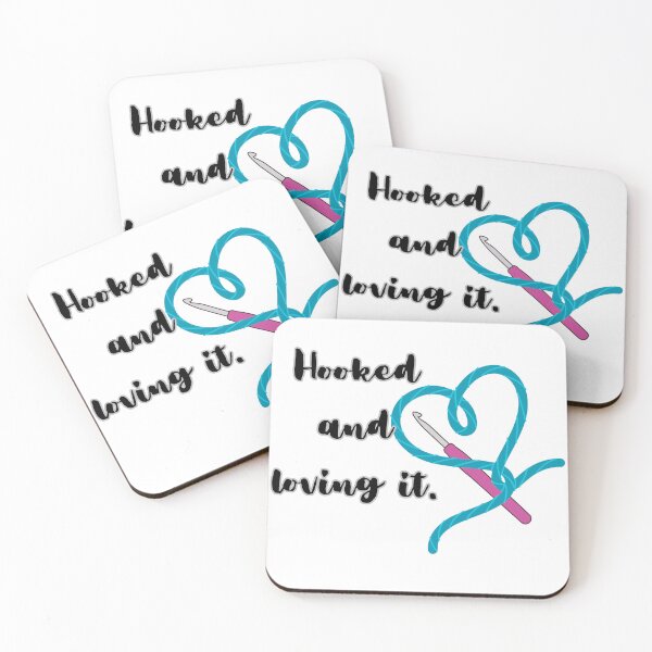 Item preview, Hooked and loving it! designed and sold by The Tired Mamma.